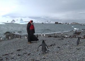Патриарх побывал у пингвинов